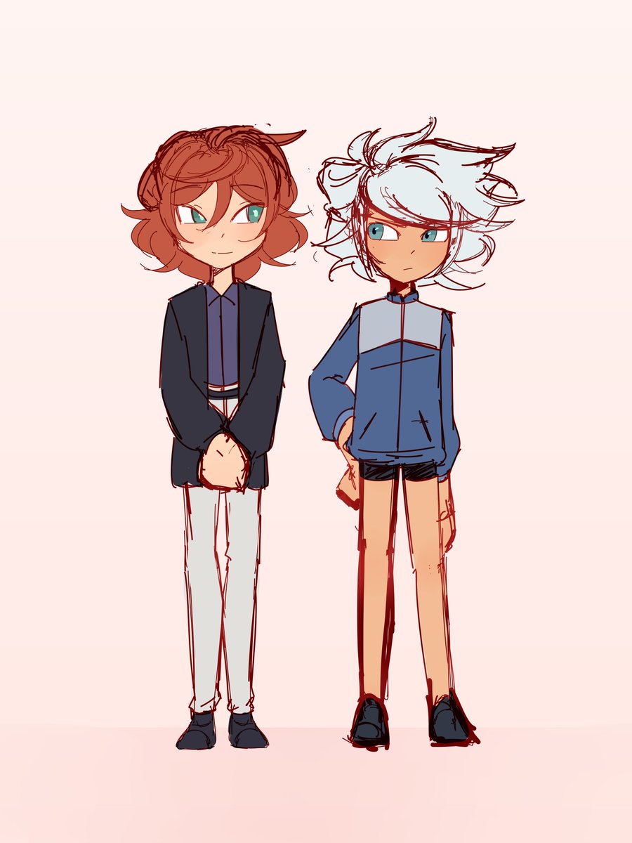 > Try to make OC based off favorite ship
> They look too much like favorite ship
> Just turn it into a doodle of favorite ship
Yeah. HiroSuzu Sunday ☄️🧊👍