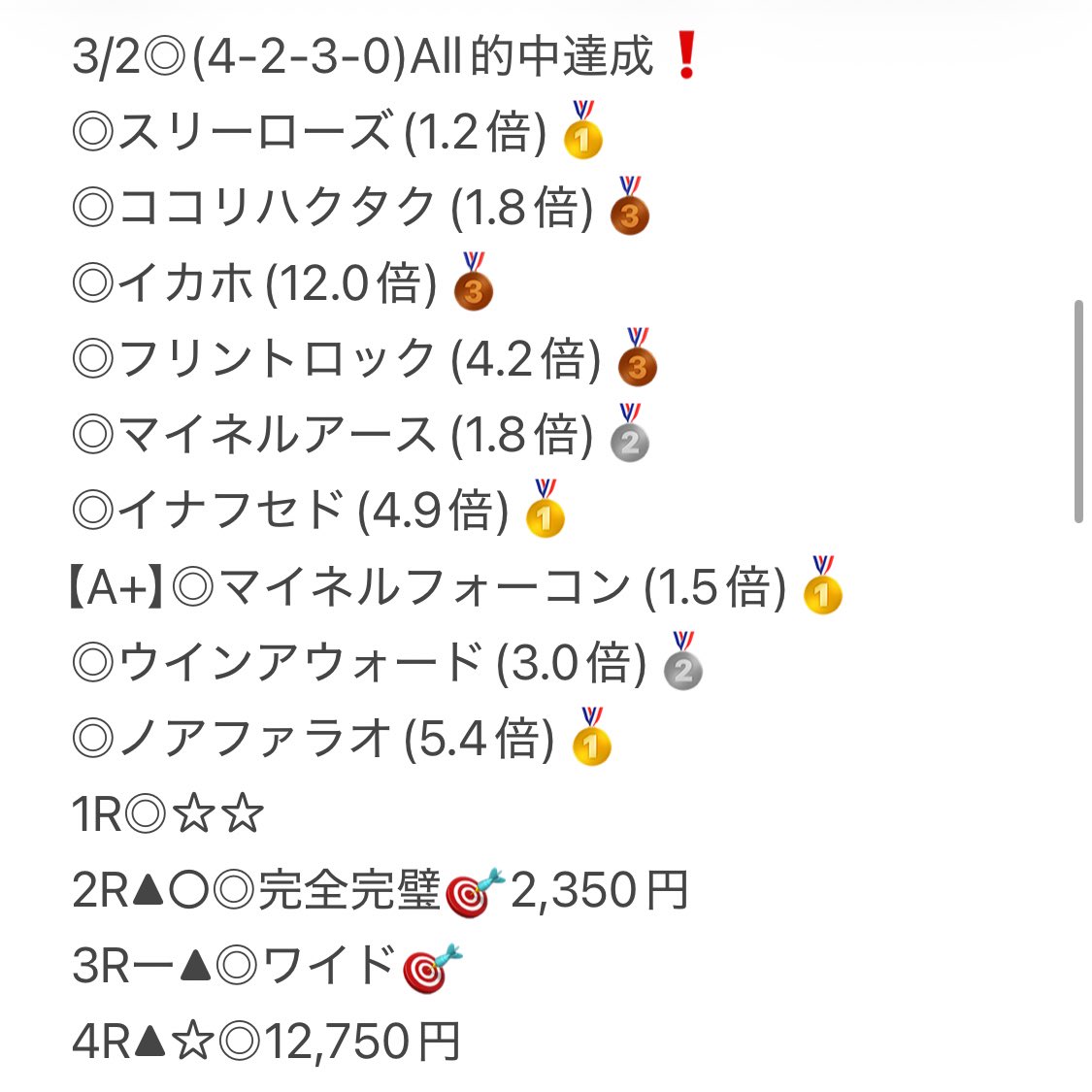 222ayaneru's tweet photo. 今日の高知競馬予想を無料で欲しい人はいいね❤️

忘れてもらって困るんですよね。高知のプロといくことを。

3月高知予想、まだまだ当てまくります。 https://t.co/Zt4nYjvNPU
