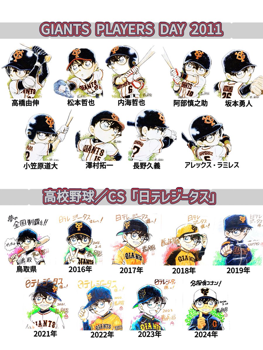 名探偵コナン×読売ジャイアンツ プロ野球 巨人 缶バッジ 毛利蘭 読売