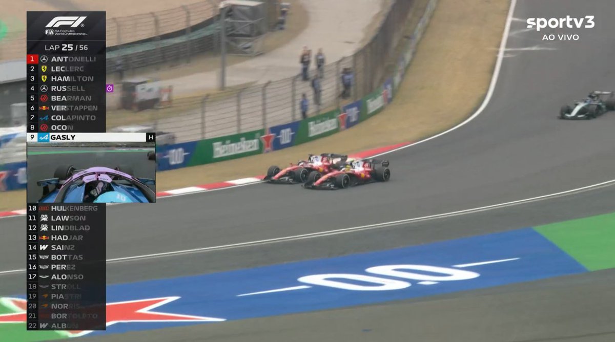 blog_formula1's tweet image. LECLERC ULTRAPASSA HAMILTON!