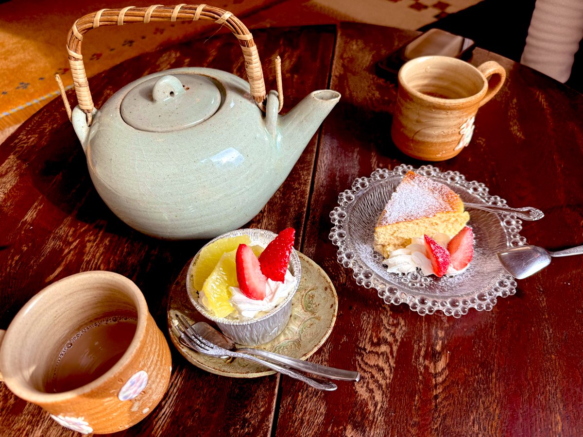 dolphin_kick__'s tweet image. オムライス チーズケーキ(レア＆ベイクド) チャイポット( ⦿ᴗ⦿)ｳﾏｰ

#gaia