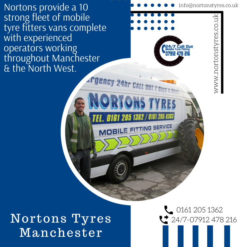 nortonstyres's tweet image. Nortons provide a 10 strong fleet of mobile tyre fitters vans complete with experienced operators working throughout Manchester &amp;amp; the North West
24hr mobile tyre fitting call out 07912 478216 or day 0161 205 1362 
#tyres #manchester #24/7 #mobilefitting #24hours #tyrefitting