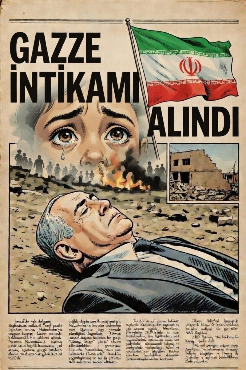“Çok güçlü haber siteleri ve Twitter gündemine düşmüş olan katil Netanyahu öldürüldüğüne dair güçlü delilleri olduğunu iddia ediliyor Ve inşallah bu iddiaların gerçek olduğuna düşünüyoruz”

#netanyahu 
#خان_کو_شفا_ہسپتال_منتقل_کرو 
#١٤_اذار