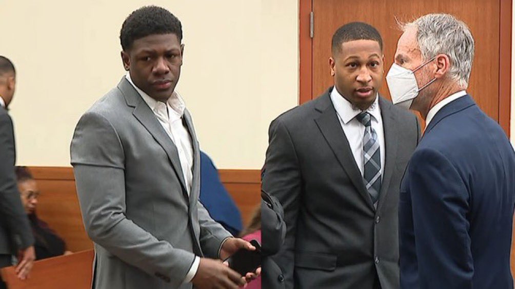 WildMediaHQ's tweet photo. 😳 Former Ohio State football players Amir Riep and Jahsen Wint, who were kicked off the team in 2020 after they were charged for rape, were found NOT guilty. They would’ve been in the NFL right now.

 “They ruined the lives of two people and now they’re like “Sorry!  Good luck” https://t.co/x1njxjVqSa