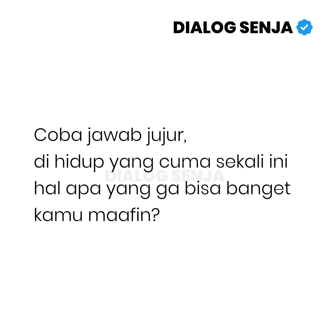 Dialog Senja tweet media