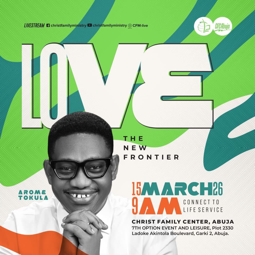 CFCAbuja's tweet image. Good morning, and welcome to our Connect To Life Service.

We're excited to have you here an we believe you will be blessed 😇 

You can stream the service live via the following links:

youtube.com/christfamilymi…

mixlr.com/cfm-live

#PastorAromeTokula 
#CFCAbuja
#LoveIsKing