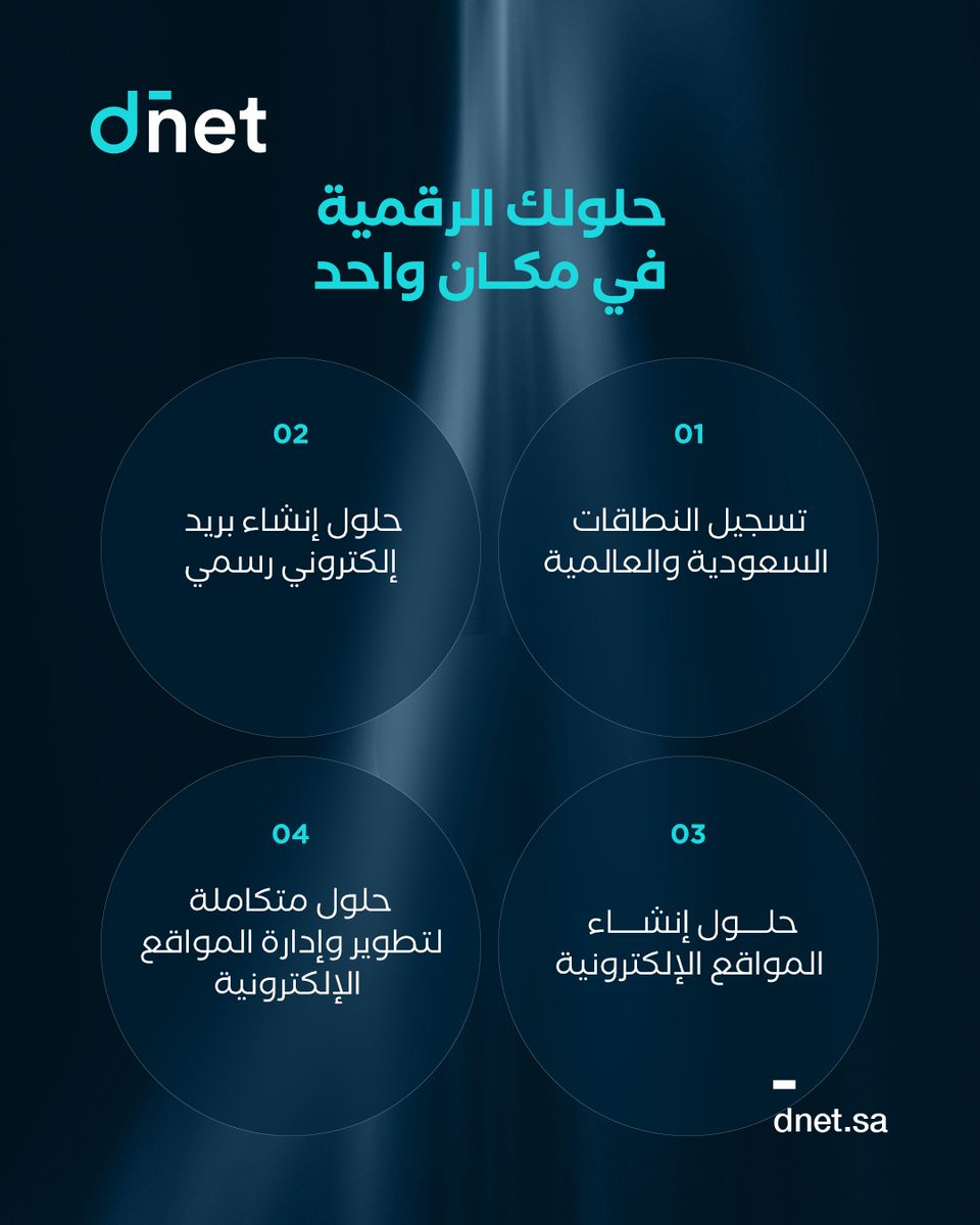 dnetsa's tweet photo. ابدأ مشروعك الآن مع #dnet :

https://t.co/1OqonTwjUn

#تقنية #دومين #مواقع https://t.co/RyhOldugrD