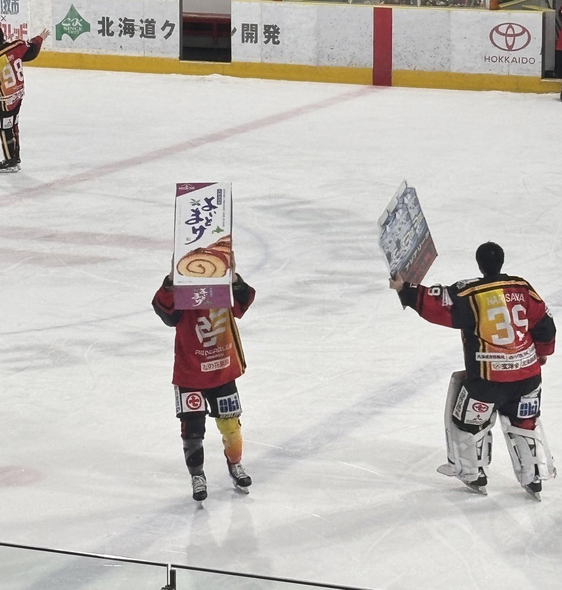 🌟7️⃣安藤選手✨
(お顔にピッタリあってしまった🤣)
お疲れ様でした！🦅🔥
 #レッドイーグルス北海道