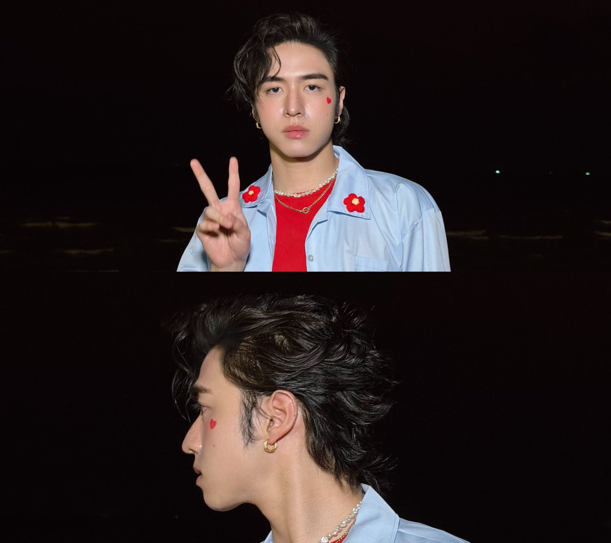 โคตรจิ้น เหมือนคู่แฟนสลับกันถ่าย5555555555