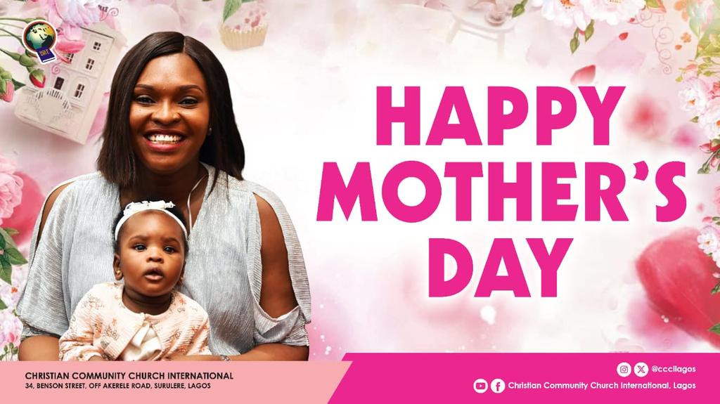 CCCILagos's tweet photo. Happy Mother's Day Blessed Woman 🌹💐

We see your sacrifice.
We see your faith, patience, and love.
They are a true reflection of God’s grace.

“Charm is deceptive, and beauty is fleeting; but a woman who fears the Lord is to be praised.” — Proverbs 31:30

#MothersDay #CCCILagos https://t.co/NVnjFF34B8
