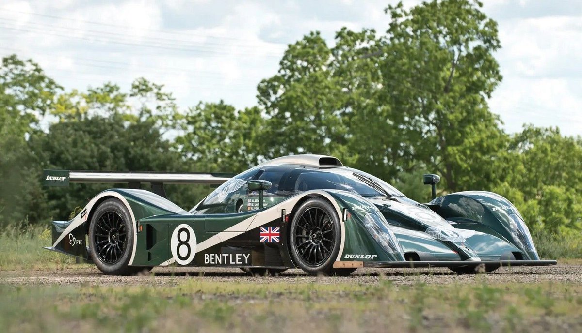 Retromania4ever's tweet image. 🇬🇧 2001 #Bentley Speed 8 
#LeMans Royalty 2001.