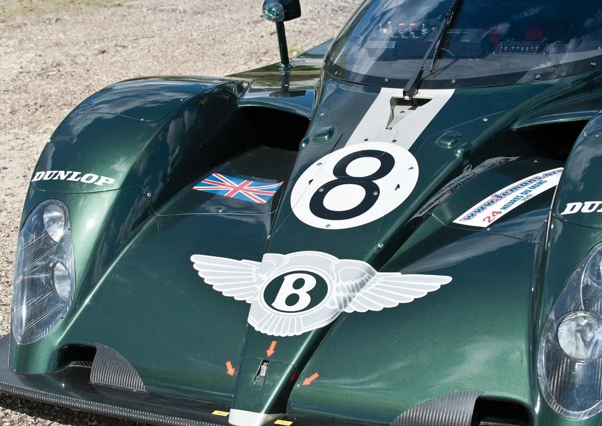 Retromania4ever's tweet image. 🇬🇧 2001 #Bentley Speed 8 
#LeMans Royalty 2001.
