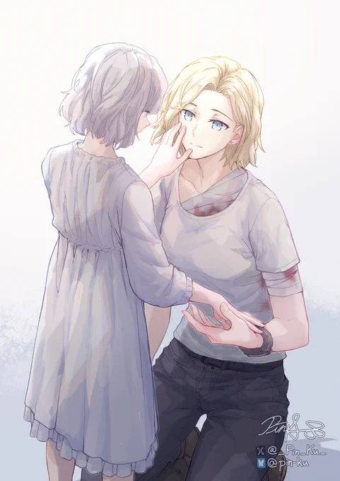 Emily came to "see" the one who would become her family. #RE9 #BIO9 #ResidentEvilRequiem #GraceAshcroft #Emily #バイオレクイエム #バイオハザードレクイエム #グレース・アッシュクロフト #エミリー