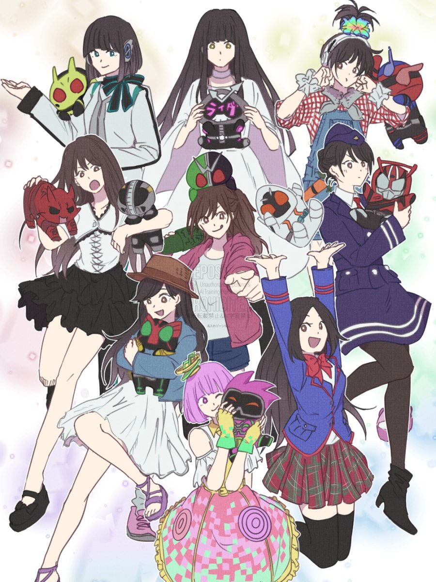 png_es's tweet photo. 個人的大好きなライダーヒロイン詰めnew https://t.co/2bkX0x50pu