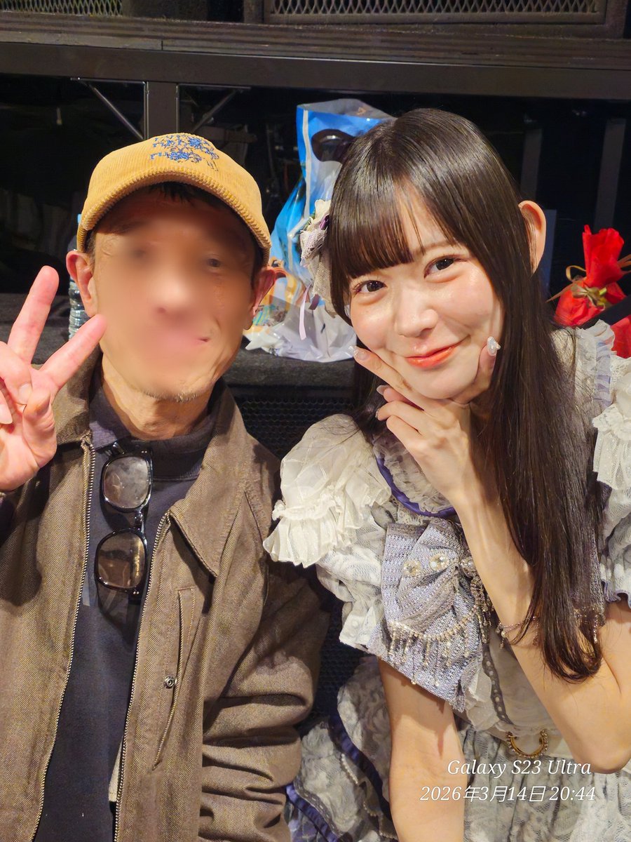 aidolcollection's tweet photo. 2026/03/14（土）
なみだ色の消しごむ×Sweet AlleyWinter to Spring 2man Tour

なみけし&amp;スイアレ、どっちも初ヲタ活...なみけし側は元全力少女R時代の推しの1人だから完全初ではないけどね😁💕
スイアレは記念に見た目の印象で新規特典とチェキを(ृ´͈ ᵕ `͈ ृ )♡

これから2日目|彡ｻｯ！ https://t.co/NOAkyJZxiu
