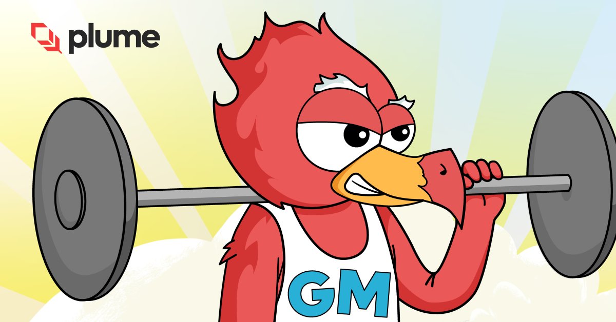 Gm goons ☕️☀️

Still bullish on <a href="/plumenetwork/">Plume</a> 🌊

Hoping the team keeps grinding on execution. The foundation is solid, but there’s still work to do tightening tokenomics to network value, bringing in pro MMs, scaling the $4B Arc pipeline, and expanding institutional onboarding.