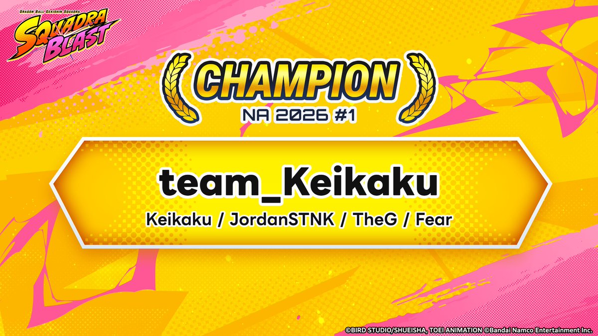 DRAGON BALL GEKISHIN SQUADRA tweet media