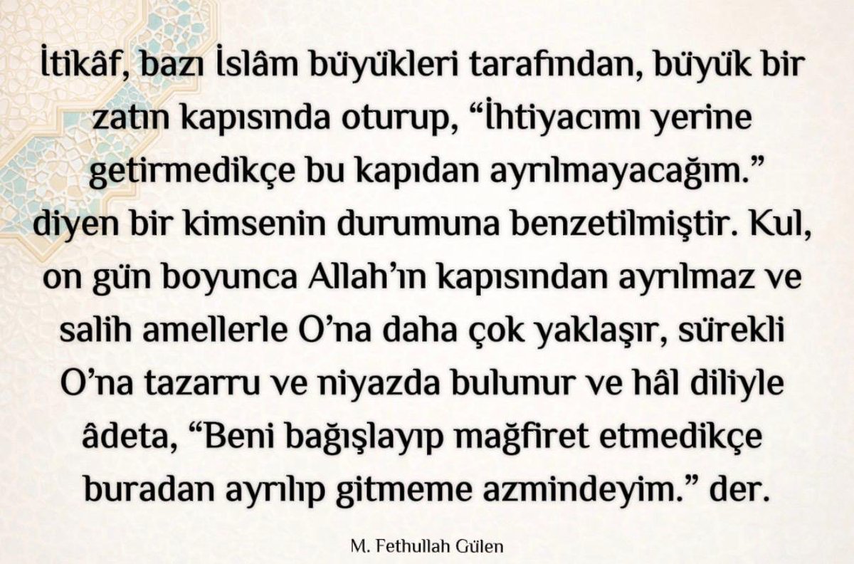 Fethullah Gülen tweet media