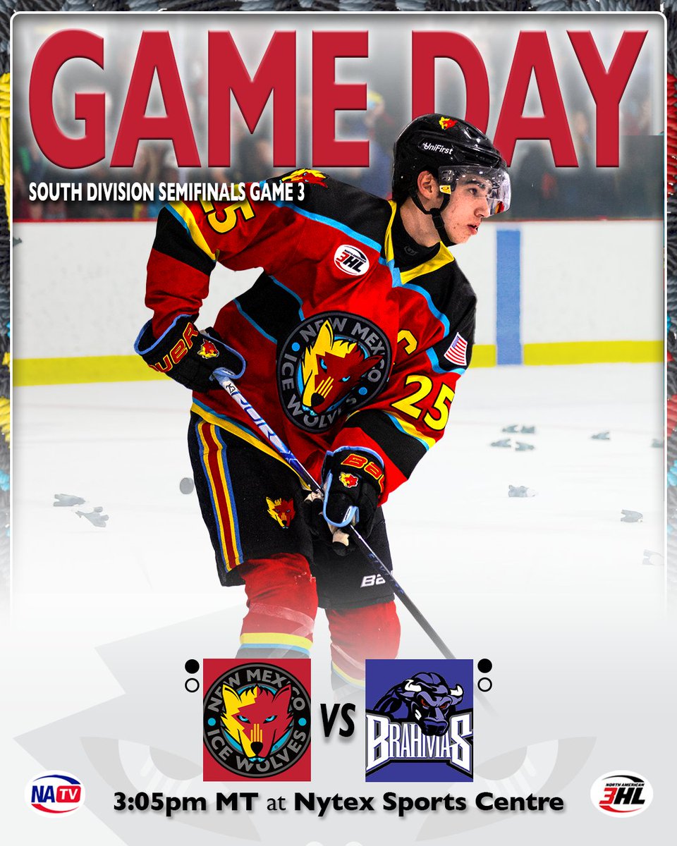 New Mexico Ice Wolves 3HL tweet media