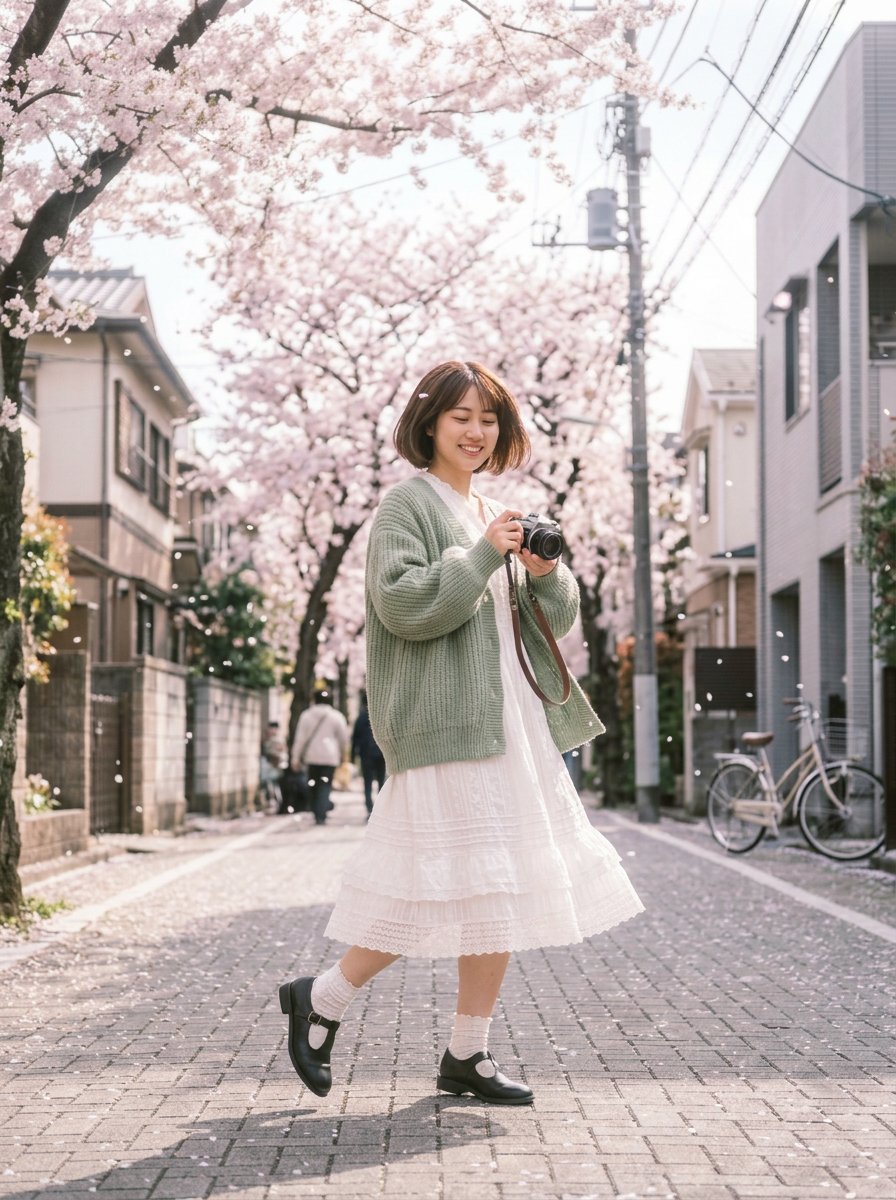 Yichen_Ning's tweet photo. Chasing cherry blossoms and spring dreams. 🌸 Nothing beats a peaceful walk with a vintage camera in hand.

在樱花树下定格春意。🌸 拿着复古相机漫步，感受这一刻的宁静与美好。

#Sakura #JapanTravel #SpringVibes #Photography #Portrait #TravelGram https://t.co/193xTLFxJJ