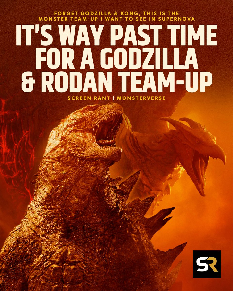 Another Godzilla and Kong team-up in Godzilla x Kong: Supernova isn't nearly as exciting as the possibility of this duo finally taking shape!

Read More: screenrant.com/godzilla-x-kon…
