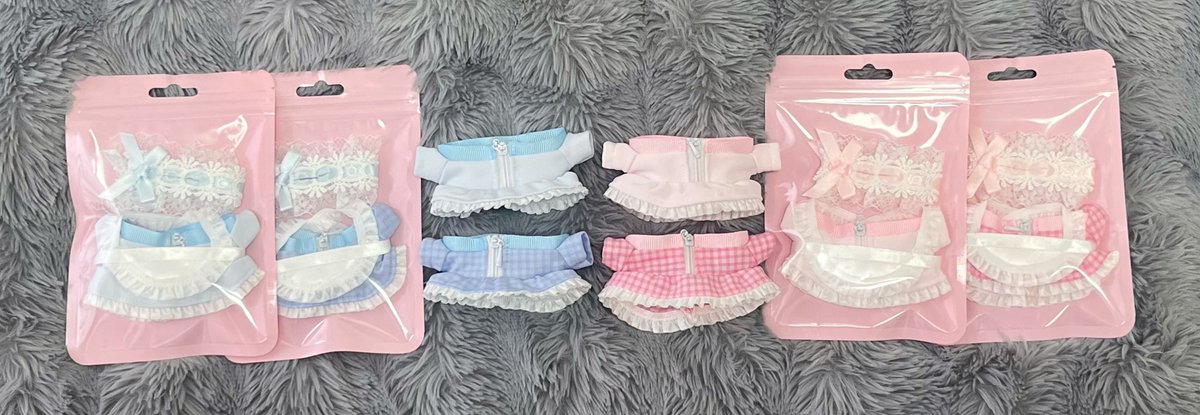 出来上がりました〜🩵🩷