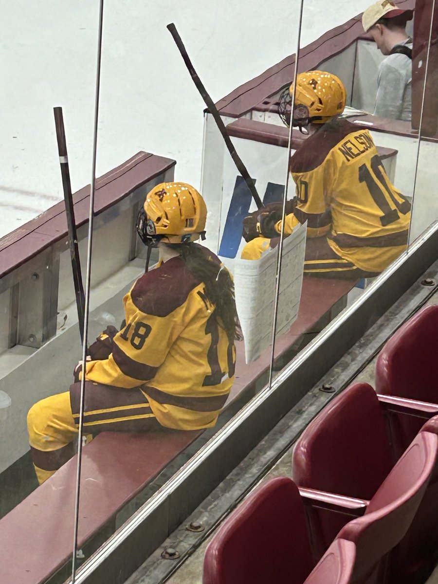 charconvenience's tweet photo. @GopherWHockey Poor Abbey taking in her last game at Ridder after a very tough loss.  Loved watching her for the last 5 years. https://t.co/vY6f5jpUD1