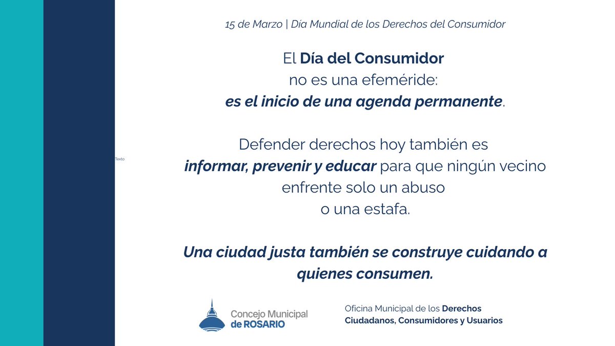 DefensaRosario's tweet photo. #DiaDelConsumidor https://t.co/xxc9i9Wfpq