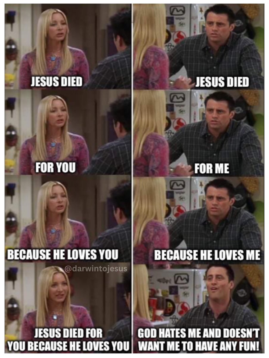 Darwin to Jesus tweet media