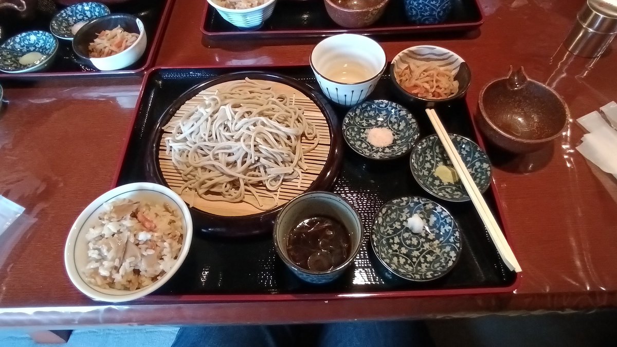 会社メンバーと秩父🏍🏍³₃
美味しいお蕎麦頂きました😋