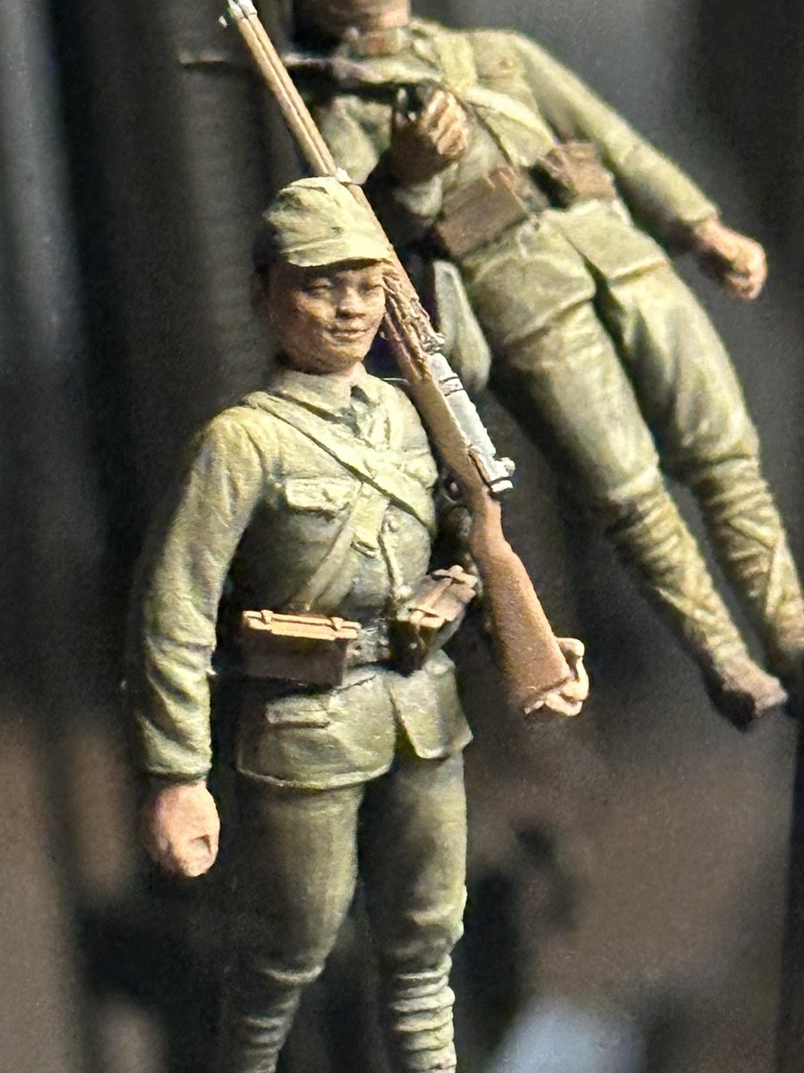 HandHModels's tweet photo. Also working on some Japanese troops from FineMolds… it’s my first time building from them and I like what they offer. https://t.co/202owU6VuM