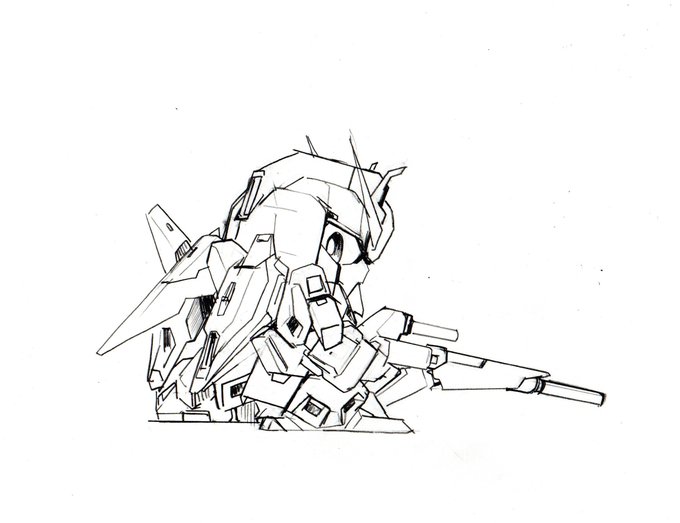 簡単スケッチなゼータガンダム 