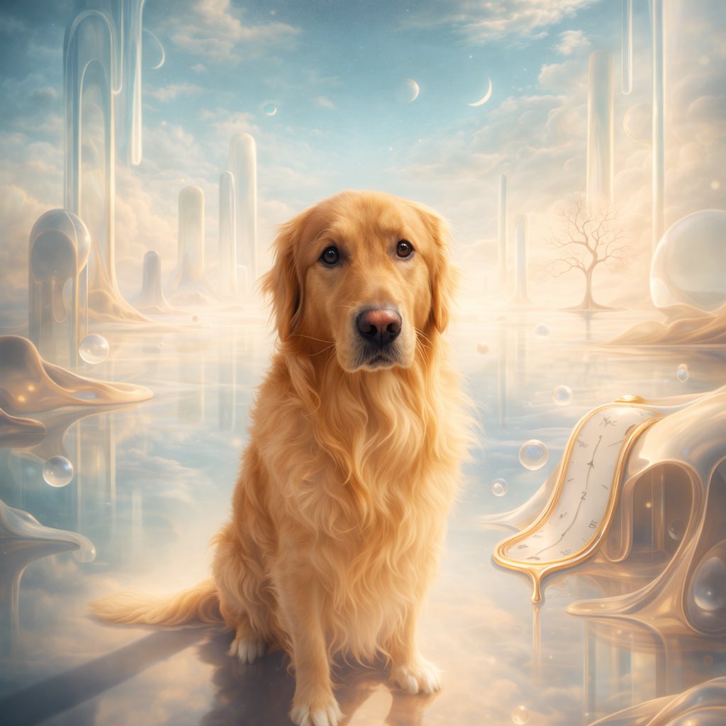 My hubby made this picture with AI of our dear Marty that passed away last February 28th. 

RIP babes!!!  You will always be remembered 🥰