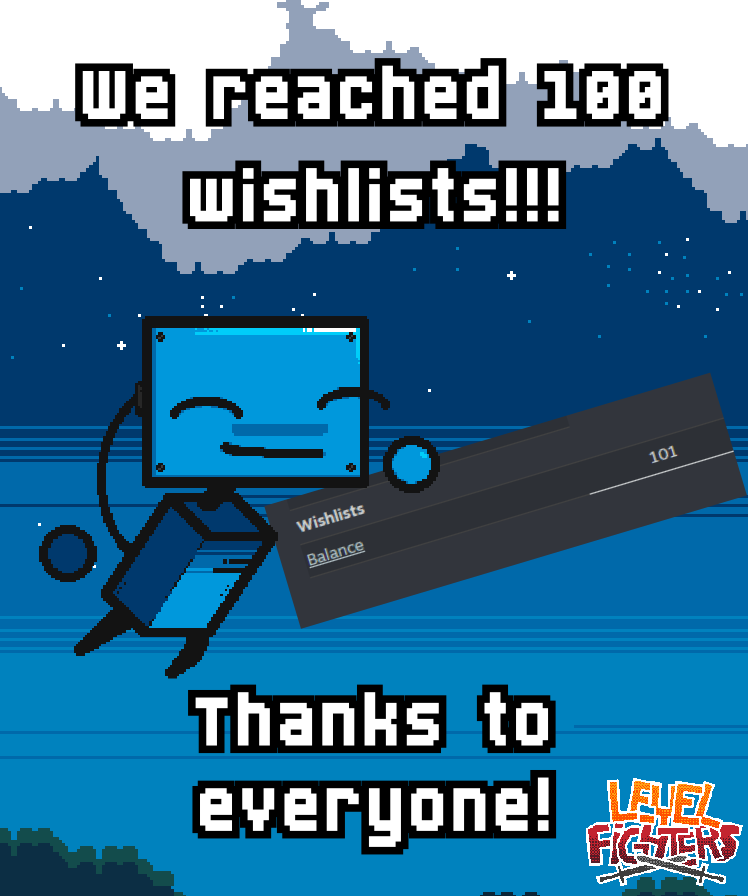 PixelChisel - Wishlist LevelFighters on Steam ⚒️ tweet media