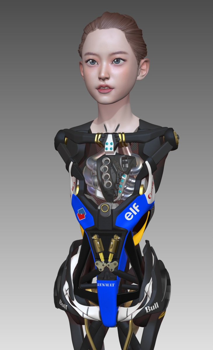 killo_33's tweet photo. F-1160 full opening model WIP
#zbrush #3dsculpt #cyborg #F1 https://t.co/TOafi9Suix