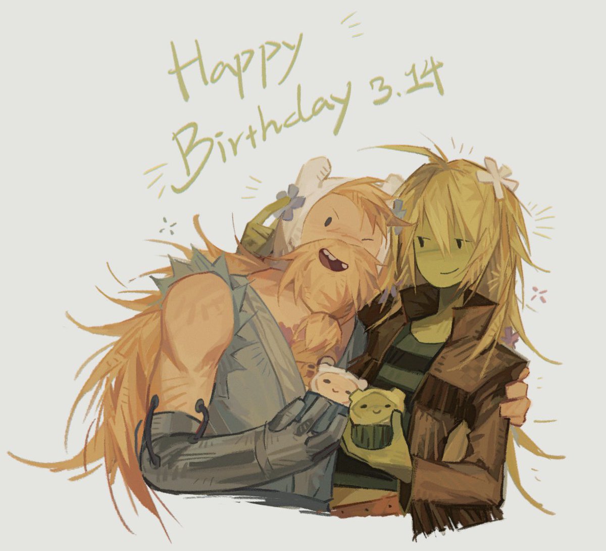 #AdventureTime
也許世界上還有日期是三月十四日的地方⋯⋯希望沒錯過🥹