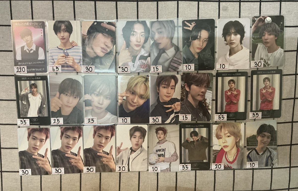 aom_luvnd0's tweet photo. ปล่อยการ์ด/พร้อมส่ง
ราคาตามภาพ 
📮40
สนใจเดมได้เลยค่ะ รับผ่อน
#ตลาดนัดnct  #ตลาดนัดnct127 #ตลาดนัดnctdream #ตลาดนัดน้องข้าว #ตลาดนัดRIIZE https://t.co/RDeJbgCItL