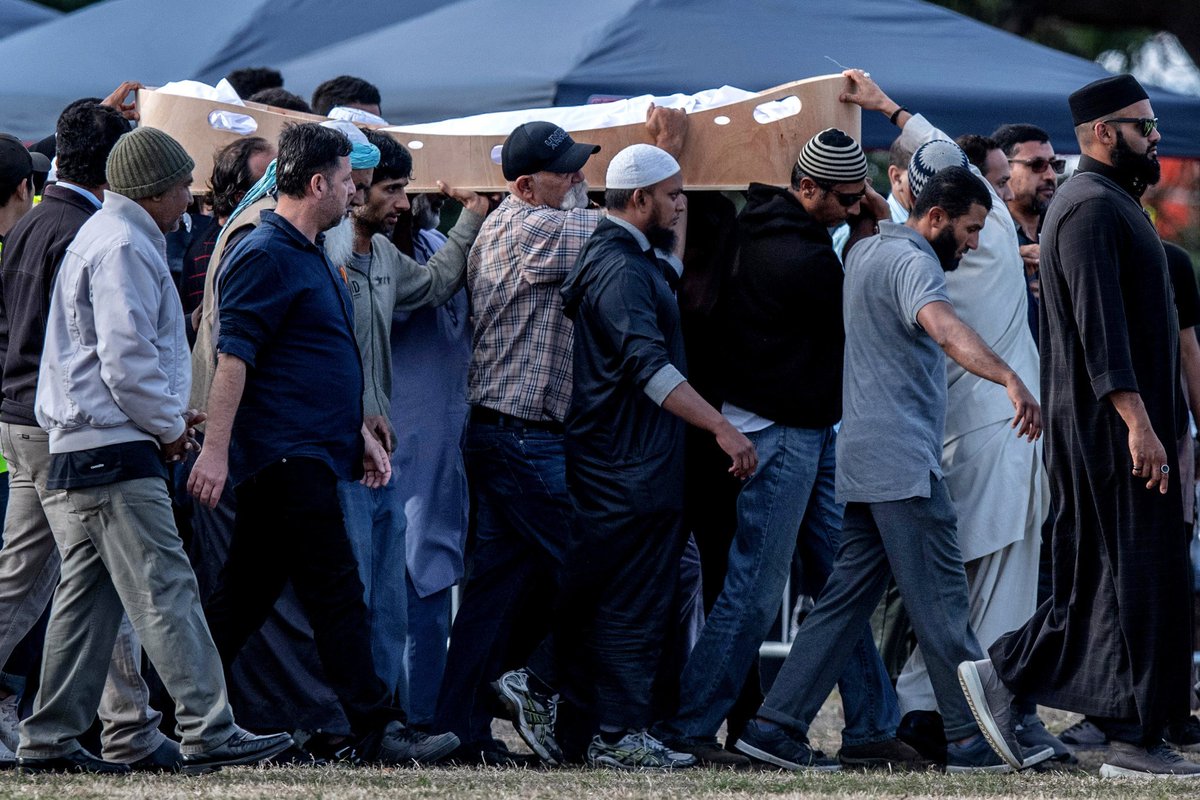 smithkstead's tweet photo. 7 years ago today, australian brenton tarrant streamed himself attacking 2 mosques in christchurch, NZ, killing 51 and injuring 89. the video, manifesto, and scale of violence has arguably made it the most influential accelerationist fascist terror attack of the 21st century 1/ https://t.co/4rJtedwKS7
