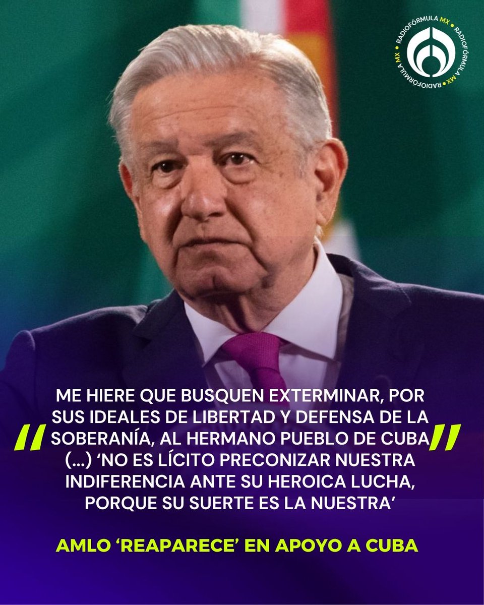 Grupo Fórmula tweet media