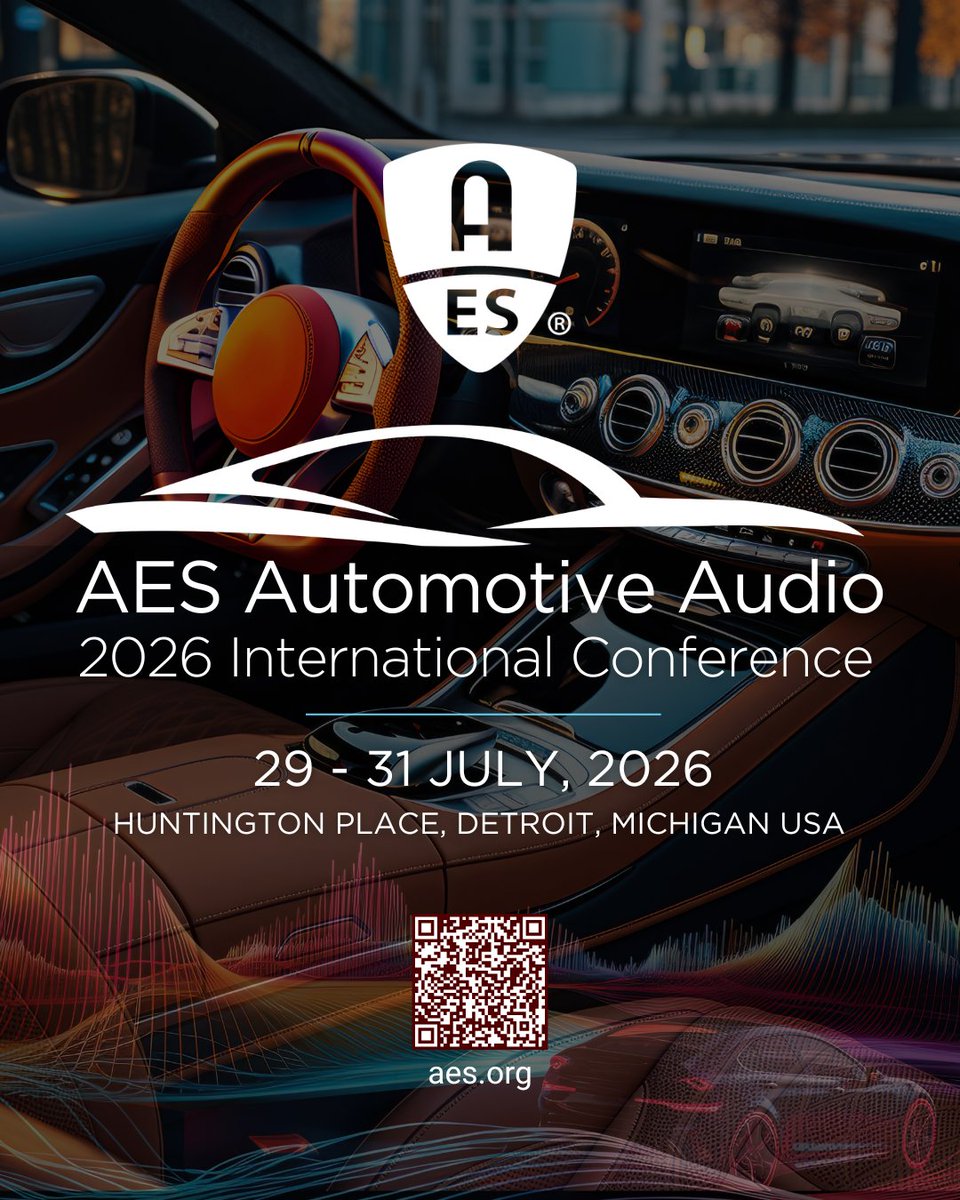 Audio Engineering Society tweet media