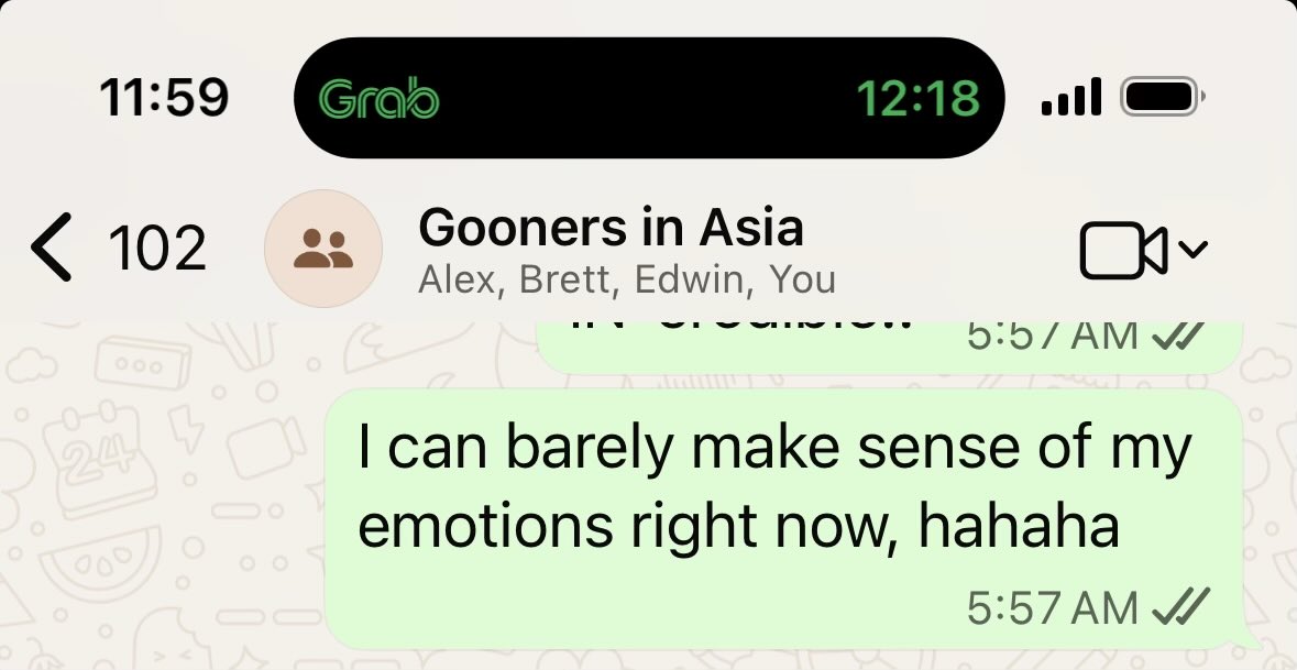akitaha's tweet photo. @YankeeGunner This was the gist of what I told my Gooner WhatsApp group — https://t.co/e7psxebc28