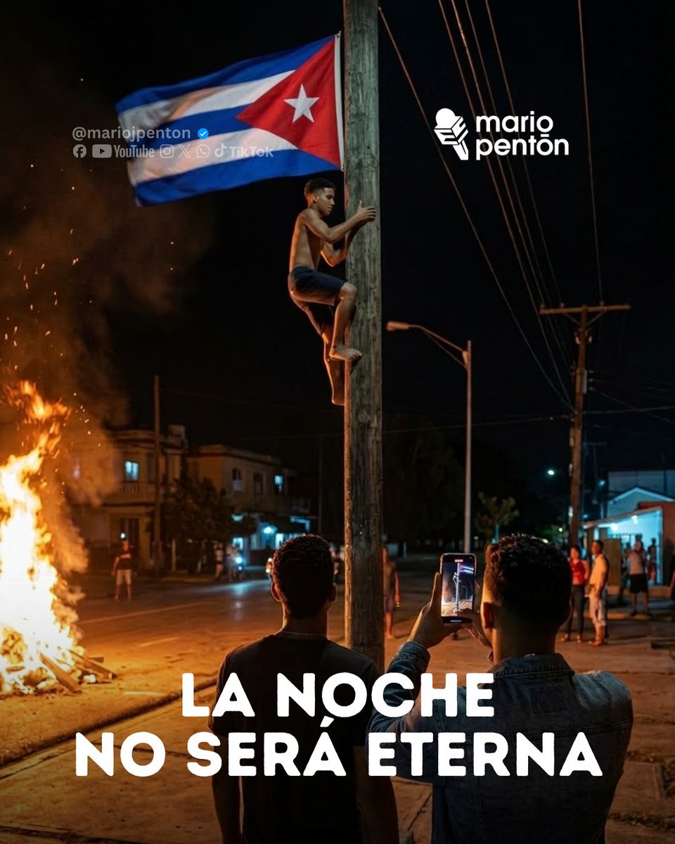 Imagen inspirada en la realidad en algún lugar pequeño...

#YaEsHora #cubaLibre2026 #PatriayVida