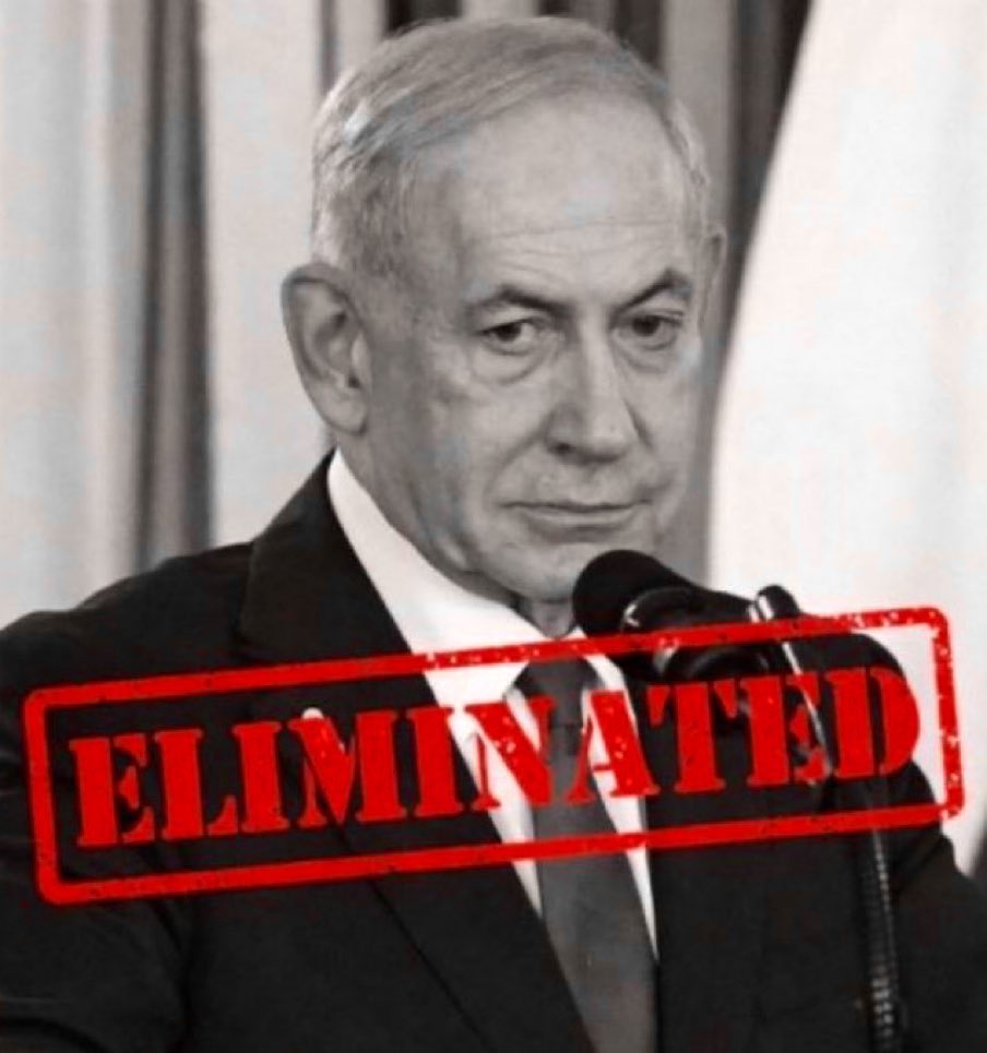 Suena con fuerza la mega noticia de que IRÁN ASESINÓ al criminal de Benjamín Netanyahu y a parte de su comitiva de seguridad!

Esto es tremendo y de confirmarse, nace un Nuevo Órden en Medio oriente señores!

<a href="/nestordib/">nestor dib</a> <a href="/CarlosMaslaton/">Carlos Maslatón</a>