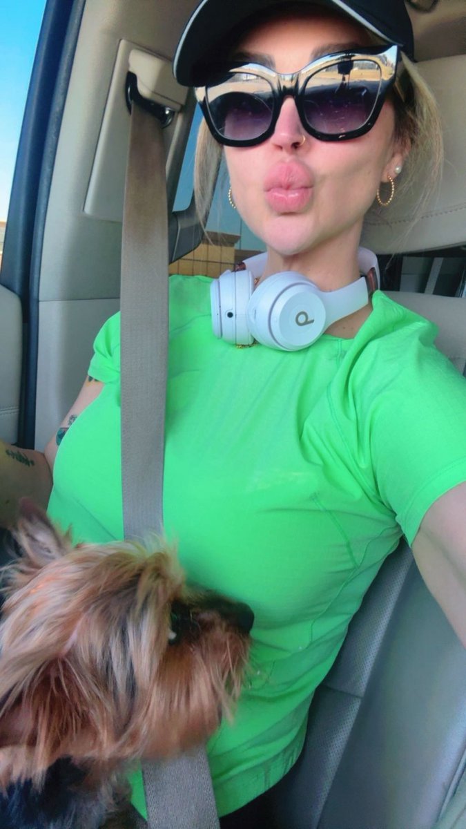 r3dwhiteblonde's tweet image. Took Bash to the park this morning in the new dog stroller.  he loved it 🐾 #lazydoggo #yorkie #dogmom He got a lot of comments on his Gucci backpack &amp;amp; little shirt 💗🐾💗