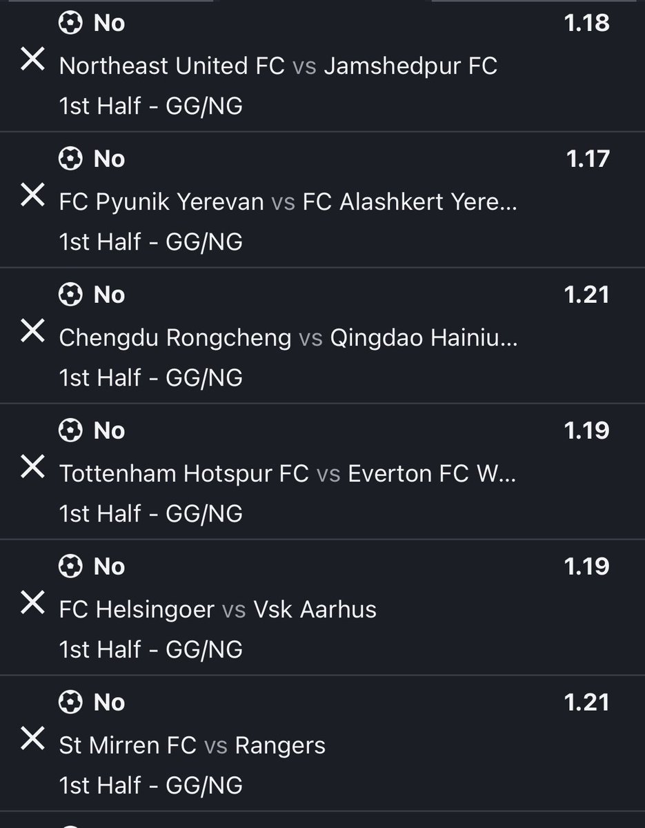 OgidanAyodeji1's tweet photo. 1st half no gg

YDLKGR (200odd 27games) https://t.co/eXNOxnl5Yc