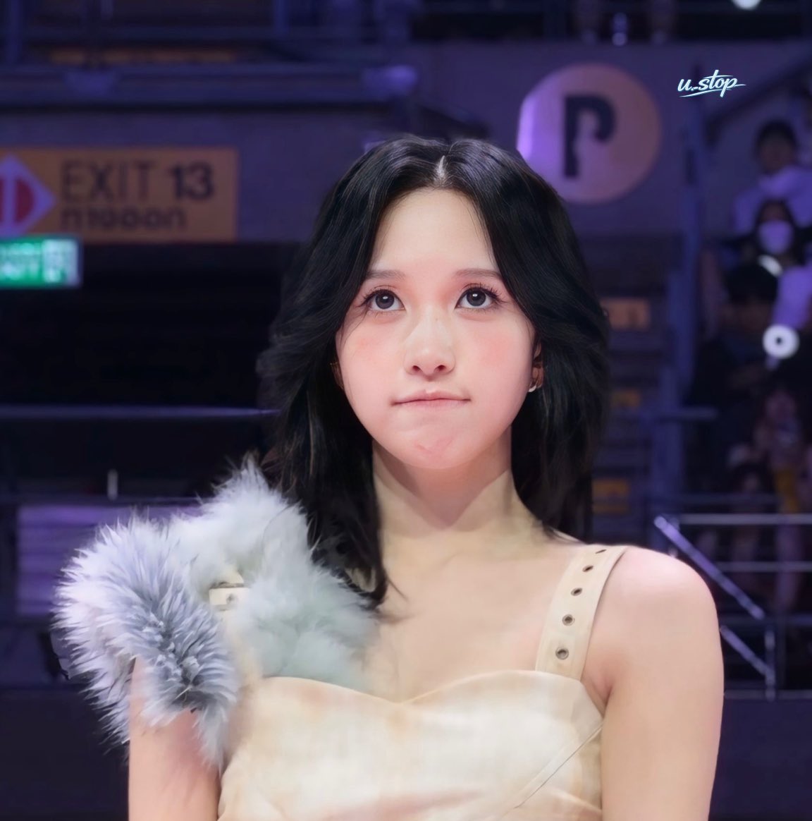 even with different lengths and styles of short hair, she looks pretty ...