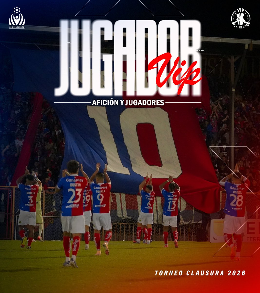 𝑫𝒐𝒏𝒅𝒆 𝒆𝒔𝒕á 𝑭𝑨𝑺, 𝒔𝒆 𝒔𝒊𝒆𝒏𝒕𝒆 𝒍𝒂 𝒈𝒓𝒂𝒏𝒅𝒆𝒛𝒂. 🔥🐯🔴🔵

Juntos somos el Jugador VIP de la jornada 11 gracias a <a href="/vipfitness503/">VIP Fitness 🇸🇻</a> 

#cdfas #tigrillos