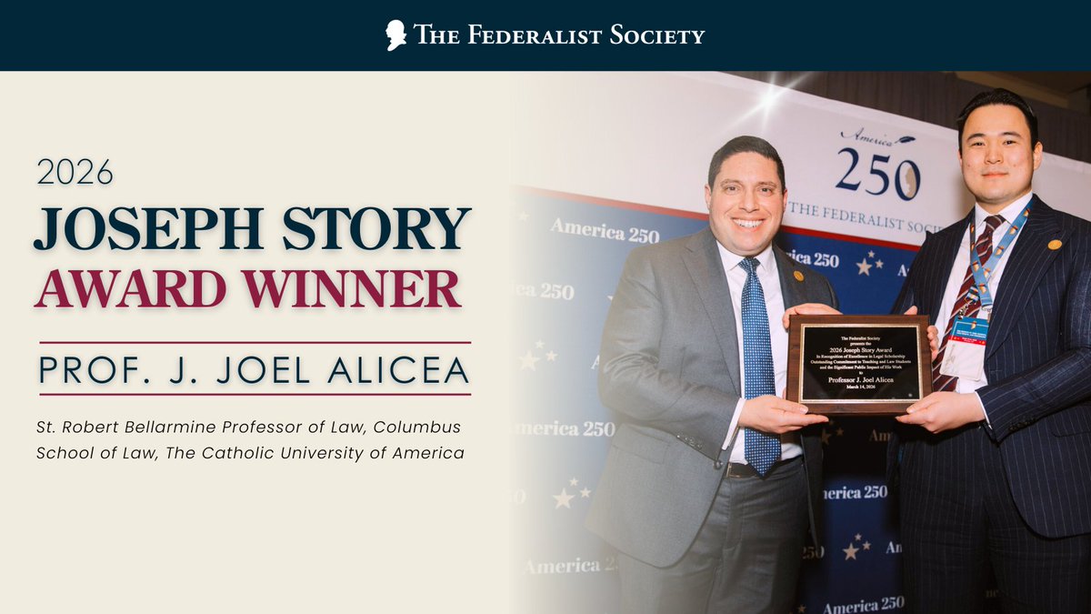 Federalist Society tweet media