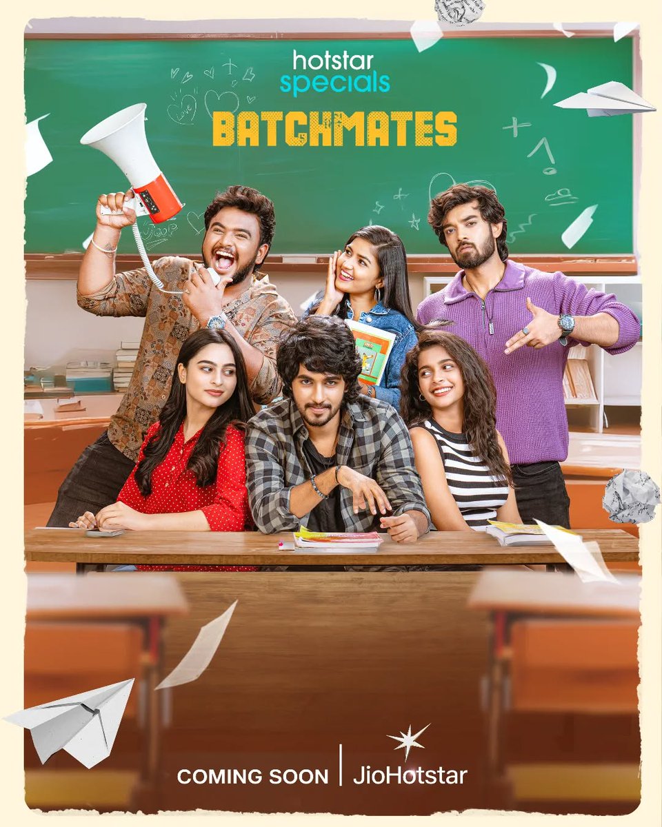 TMSRUpdates's tweet image. #TMSRUpdates #TMSRUOTTUpdates 📱

The first choice you really get in life is choosing your friends…

And somehow we still choose the worst ones. 😉

Meet the Batchmates you don’t wanna miss! 👨‍🎓

#Batchmates coming soon on #JioHotstar! 💫