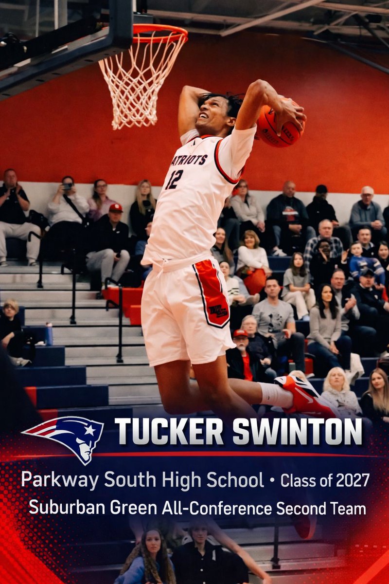 TuckerQb14's tweet photo. Suburban Green All-Conference Second Team
Tucker Swinton — Parkway South HS
Class of 2027
#ClassOf2027 #Recruiting #Hoopers #AllConference https://t.co/U7rcfrgDWU